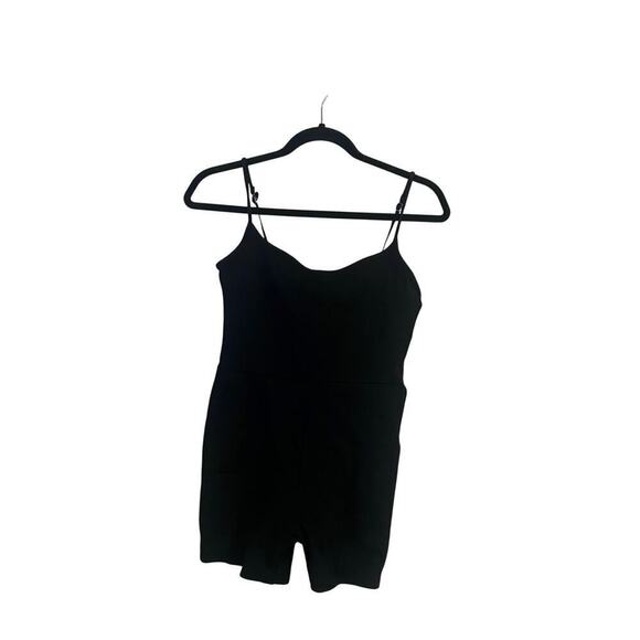Abercrombie & Fitch Pants - Abercrombie & Fitch A&F Black Tank Jumpsuit Romper Small Petite Shorts